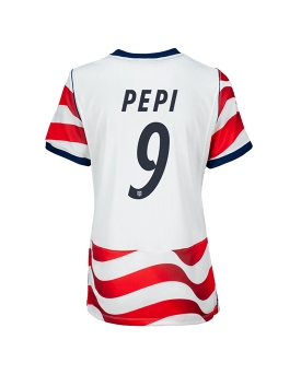 Billige Fotballdrakt Forente stater Ricardo Pepi #9 Replika Hjemmedrakt Dame VM 2026 Kortermet Billige Fotballdrakt Forente stater Ricardo Pepi #9 Replika Hjemmedrakt Dame VM 2026 Kortermet